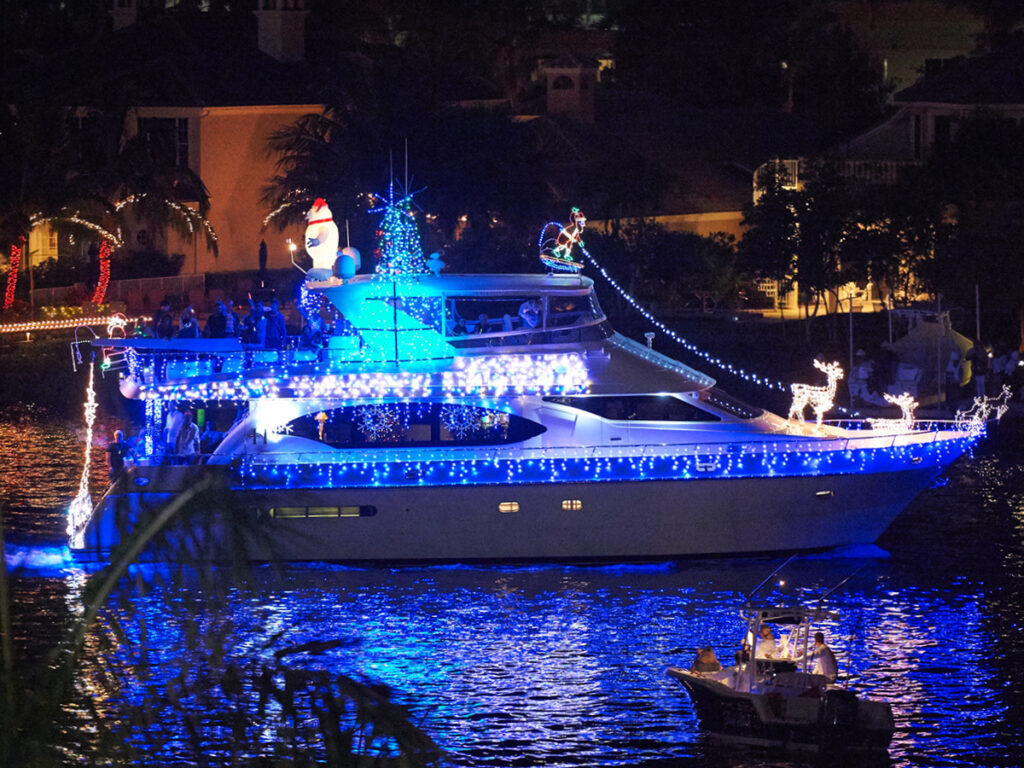 Palm Beach Holiday Boat Parade Harbourside Place